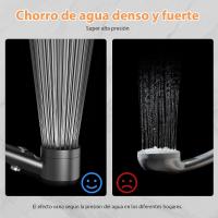 Ducha de Alcachofa de Alta Presión con Filtro de 15 Pasos Ducha Antical con Mango de 1.5M con 3 Modos de Rociado - details 4
