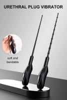 Vibrador Uretral Eléctrico Masajeador de Ojos de Caballo Estimulador de Sonido Expansor de Plug - details 1