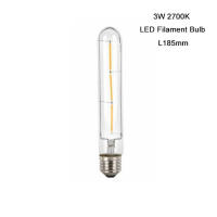 Bombilla de filamento LED T185, T225, T300, 2700K, 2W, 4W, 6W, led edison, tubo de ensayo largo, lámpara retro, bombilla LED vintage lineal - details 6