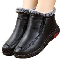 Botas de nieve cálidas para mujer, botas de suela gruesa para exteriores, cómodas y cálidas, regalo para Navidad, cumpleaños y Año Nuevo, Invierno - details 3