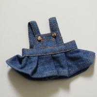 Vestido con tirantes, accesorios de ropa para muñecas, traje para muñecas, vestido vaquero, Mini ropa de oso, vestido DIY para muñecas de peluche de 12cm - details 8