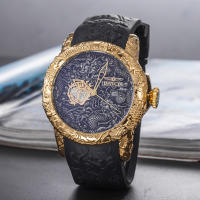 Invicta-reloj con correa de acero para hombre, cronógrafo de silicona, esfera grande - details 7
