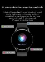 HK89 Reloj inteligente deportivo Llamada Bluetooth Pantalla táctil AMOLED Monitoreo de salud NFC Smartwatch Impermeable - details 11