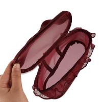 Bolso Simple de malla para cosméticos, bolsa de lavado con cremallera, bolsa de almacenamiento de malla, bolsa de pañuelos, organizador de artículos de tocador de gran capacidad para mujer - details 11