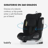Silla de Coche Isofix para Bebés y Niños Ajustable a 40-150 cm, 360º de Rotación, Seguro y Portátil - details 19