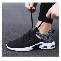 Zapatillas de correr profesionales para hombre, zapatillas ligeras de malla de diseñador con cordones, calzado de tenis para deportes al aire libre - details 13