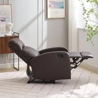 Hogar Sillón Relax con Reclinación Manual, Tapizado en PU Anti-Cuarteo - details 4