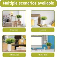 Césped Artificial UV Resistente Planta Falsa Verde para Decoración al Aire Libre - details 7