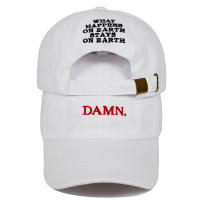 Gorras DAMN Embordadas de Tierra Gorra de Béisbol Hip Hop para Primavera-Verano Unisex - details 0