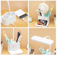 Lámpara de mesa LED USB para estudiantes universitarios, luz nocturna de lectura, protección ocular, 3 colores - details 4