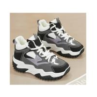 Zapatillas altas de mujer,zapatillas de fondo grueso,aumento casual,running - details 14