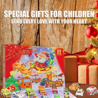 Calendario de Adviento de Navidad para niños con cuenta regresiva de 24 días, juguetes de autos, regalo para niños y niñas - details 3