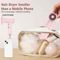 Nuevo Mini secador de pelo portátil de viaje Secador de pelo para el hogar Dormitorio de estudiantes Secador de pelo de alta velocidad - details 3