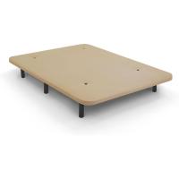 Base Tapizada Reforzada |   Tejido 3D Beige |   Válvulas de Transpiración |   Incluye Juego de Patas Metálicas de 26 cm |   Medidas: 135x190 cm - details 0