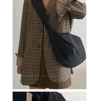 Bolso bandolera mujer otoño e invierno nuevo bolso de bola de masa hervida de gran capacidad abajo algodón simple y versátil bolso de hombro - details 7