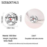 Abalorio Original de Plata de Ley 925 para mujer, abalorio de alta calidad adecuado para pulsera DIY, cuentas de amor para el Día de San Valentín, regalos de joyería para fiesta, nuevo - details 36
