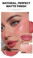 Kit 3 en 1 Paleta de Maquillaje con 3 Colores de Sombras de Ojos, Contorno de Ojos de Larga Duración y Espejo - details 1