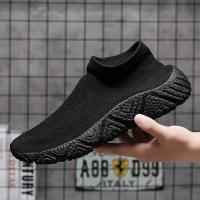 Zapatos para hombre 2025, zapatillas deportivas informales a la moda, mocasines transpirables para exteriores, zapatos de calcetín para hombre, zapatos para correr de talla grande para hombre - details 15