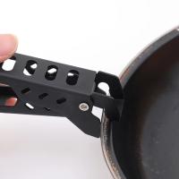 Abrazadera de sartén antiescaldaduras para acampar y senderismo, pinza para tazón, clip para olla al aire libre, accesorios de vajilla para picnic, utensilios de cocina para barbacoa y acampada - details 10