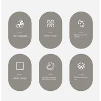 Partición desmontable para fregadero de cocina, estante de esponja de secado rápido, a prueba de humedad, autodrenante, organizador para fregadero de cocina - details 11