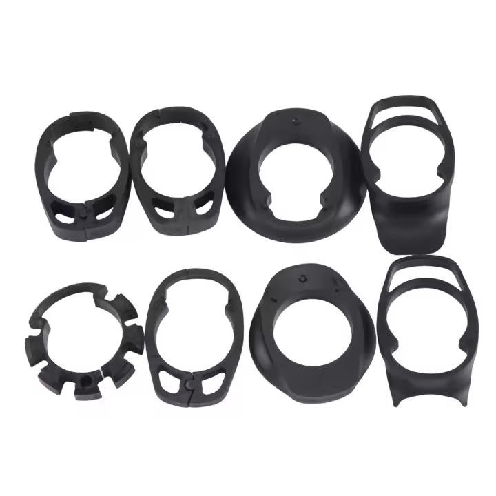 Juego de espaciadores de manillar de vástago de bicicleta para accesorios de manillar integrados de horquilla de 28,6mm - 1