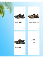 Sandalias de marca de verano para hombre, zapatillas de cuero genuino para hombre, sandalias de gladiador para playa para hombre, zapatos suaves y cómodos para caminar al aire libre - details 4