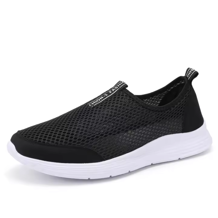 Zapatos para caminar para hombre, zapatillas ligeras transpirables, mocasines casuales cómodos Unisex - 1