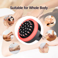 Masajeador eléctrico adelgazante corporal, cepillo meridiano para quemar grasa, drenaje linfático Gua Sha, anticelulitis, terapia de luz roja infrarroja - details 9
