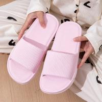 Chanclas de Baño de Plataforma Gruesa Suela Suave EVA Antideslizantes para Hombres y Mujeres - details 3