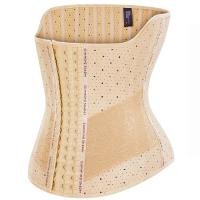 Entrenador de cintura de látex con 25 huesos de acero, moldeador de cuerpo, corsé largo para Torso, ropa moldeadora, Fajas colombianas, faja adelgazante para vientre - details 5
