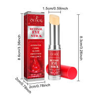 OUHOE Retinol Eye Stick reparación de la piel de los ojos reafirmante y aclaramiento de ojeras con líneas finas crema hidratante tierna para el cuidado de los ojos - details 0