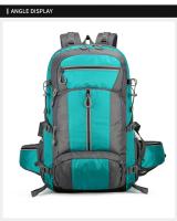 Mochila impermeable de senderismo para hombres y mujeres, mochila multifuncional para viajes de aventura al aire libre, 50 litros - details 17