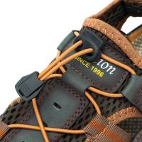Nuevo modelo 2025Sandalias de verano para hombre, sandalias de malla para exteriores, zuecos suaves, sandalias para hombre, sandalias hechas a mano, sandalias romanas para exteriores - details 10