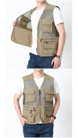 Chaqueta de malla transpirable para hombre, chaqueta deportiva sin mangas con bolsillos, ropa de verano - details 7