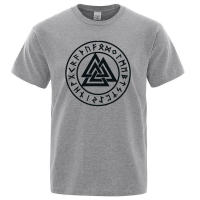 Camisa de manga corta Odin Vikings para hombre, camiseta informal de Hip Hop, ropa de calle Haruku, verano 2022 - details 8