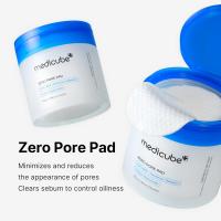 Medicube Zero Pore Pads 2.0, almohadillas de tóner facial de doble textura para exfoliación y cuidado de los poros con 4.5% de ácido láctico AHA y 0.45% de ácido salicílico BHA, ideal para todo tipo de piel, cuidado de la piel coreano (70 almohadillas) - details 4