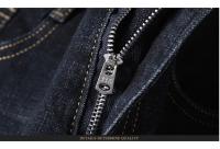 Nuevos Pantalones vaqueros clásicos para Hombre, Pantalones vaqueros para Hombre, Mannen para Hombre, monos de mezclilla negros suaves para motorista, Pantalones para Hombre, talla 32-38 - details 9