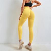 FREES COPES Pantalones de alta elasticidad para mujer Push Up Sports Leggings de yoga sin costuras - details 6