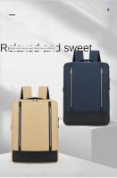 Mochilas de gran capacidad, mochilas de cerradura de contraseña impermeable para hombres, viajes de negocios, mochilas de carga USB - details 3