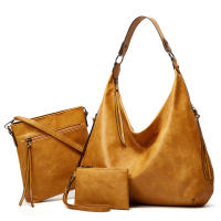 Bolso de Hombro para Mujer, Bandolera de Cuero PU, 3 piezas, informal, Gran Capacidad - details 24
