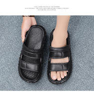 Sandalias para hombre, nuevo estilo de verano, fáciles de usar con sensación de pisar caca, zapatos de playa simples e informales, antideslizantes de doble uso - details 15
