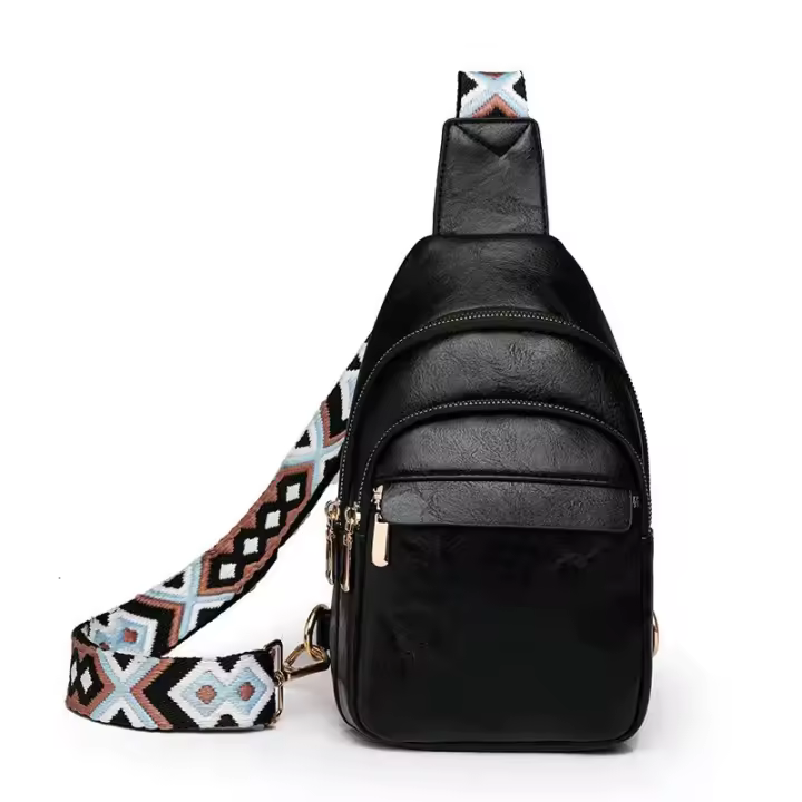 Mochipa Mini Antirobo Impermeable de Cuero PU Ideal para Viajes y - 1