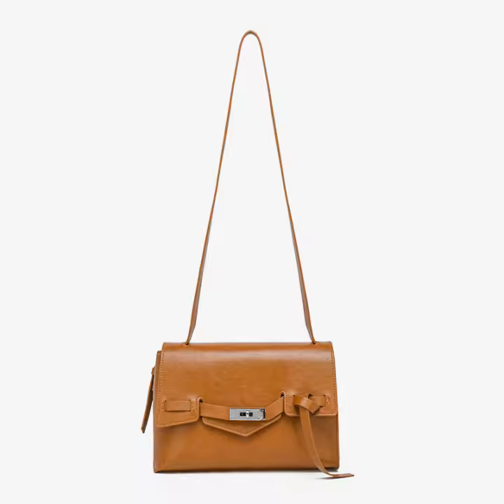 Nuevo bolso de hombro versátil de cuero, bolso de mano tipo commuter de gran capacidad, bolso bandolera. - 1