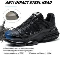 Zapatos de Punta de Acero Ligeros, Antideslizantes, a Prueba de Agujeros, Comodidad para el Trabajo - details 11