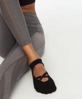Calcetines de algodón transpirables y absorbentes para Yoga, medias antideslizantes de silicona para Pilates, Ballet y Fitness, 2 pares - details 21
