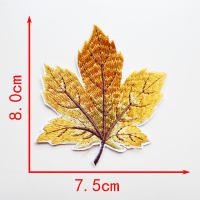Parches Termoadhesivos para Ropa, Insignia Bordada de Arce, para Planchar en Camisetas, Manualidades de Costura, Aplicación en Vestidos, 1 Pieza - details 5