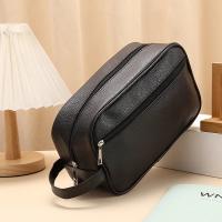 Bolsa de Viaje Impermeable Organizador Portátil de Maquillaje con Patrón de Lichi de PVC - details 6