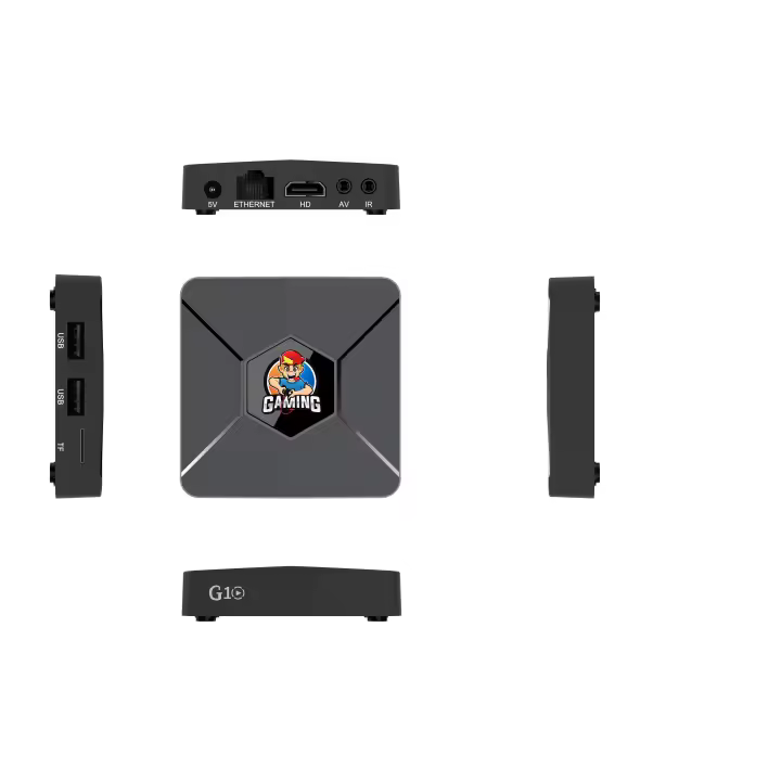 Venta al por mayor de nuevos productos 2 en 1 Android TV box G10 controlador de videojuegos Mini red inteligente compacta - 1
