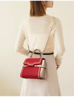 FOXER-mini bolsos de hombro cruzados para mujer, bolso de mensajero de cuero dividido de gran capacidad, de lujo - details 10