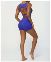 Monos de Yoga SVEIC Ajuste Ajustado para Entrenamiento de Baile de Espalda Desnuda - details 4